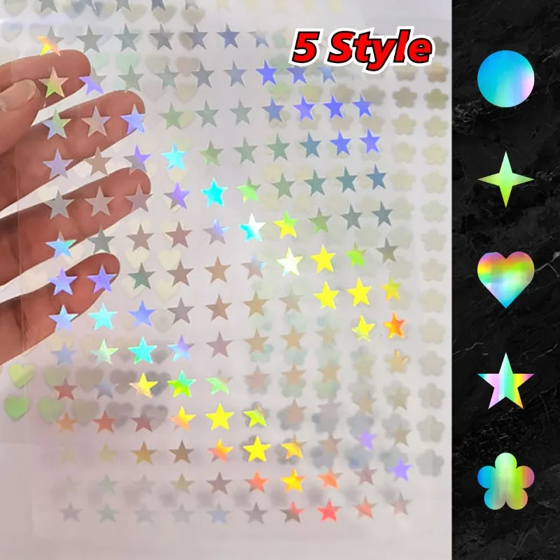 1 hoja de pegatinas autoadhesivas de papel con forma de corazón, pegatinas decorativas grabadas con láser para regalos artesanales DIY