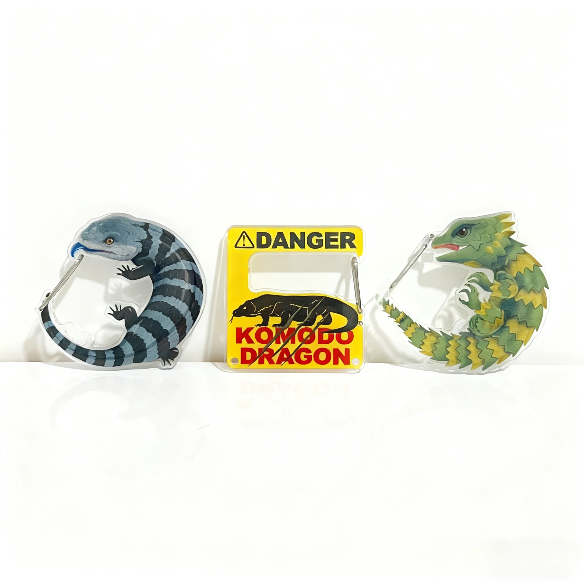 DIS cápsula juguetes lindo kawaii Gecko lagarto LOVER CARABINER leopardo Gecko Komodo dragón Armadillo faja lagarto colgante figuras - imagen 3