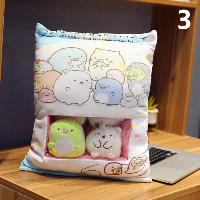 Sumikko Gurashi Pudín peluche de felpa suave para niños y niñas