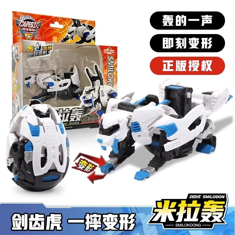 Hallo Carbot Figura de acción Tyrannosaurus transformable al impacto - imagen 4