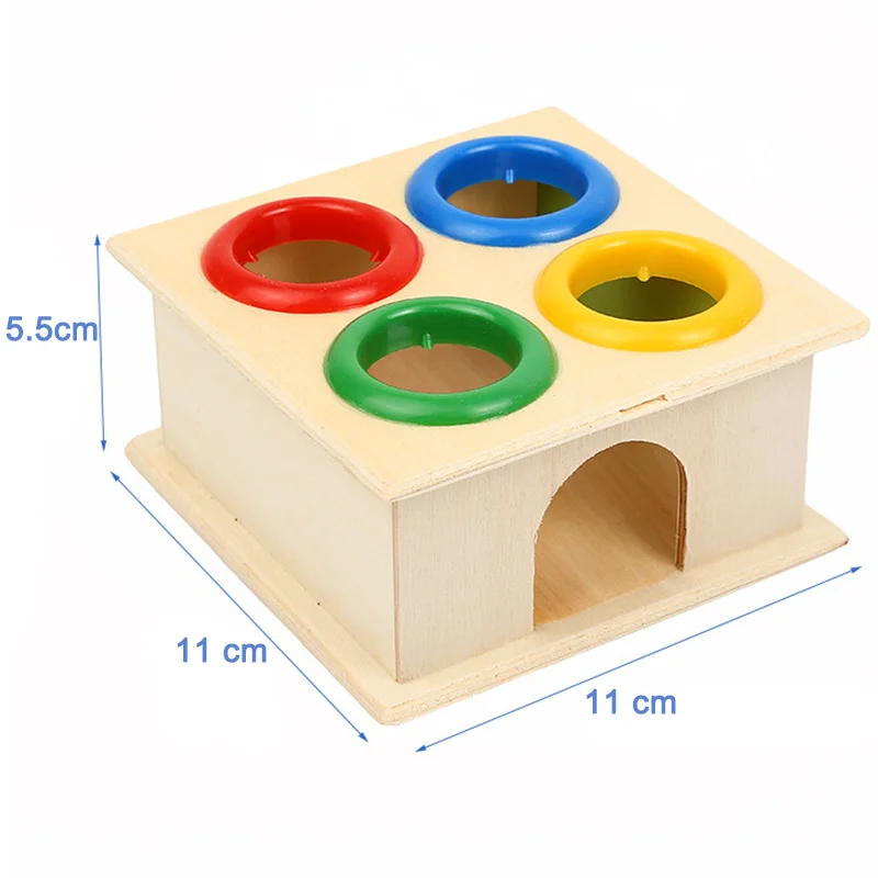 Juego martillar Montessori madera para niños – Rompecabezas golpes - imagen 2