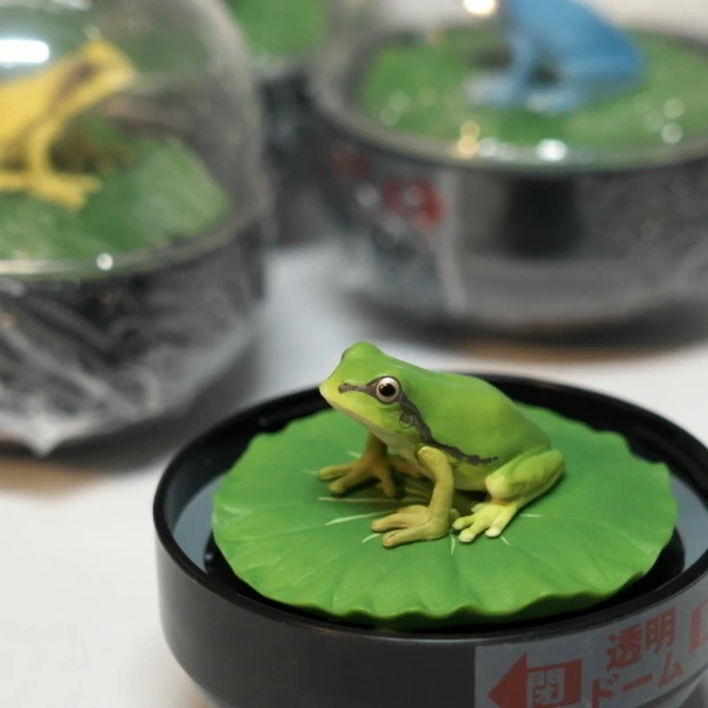 Figura rana árbol japonesa para globo de nieve - imagen 2