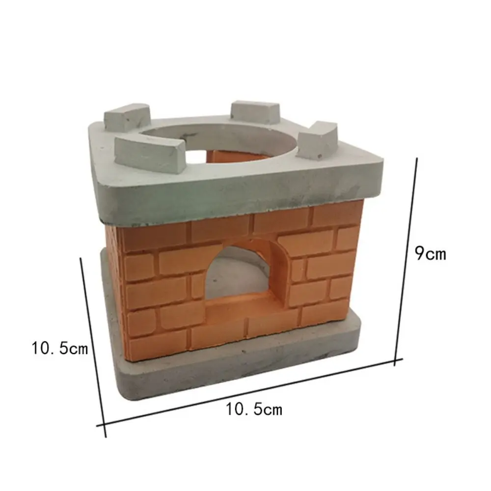Mini juego de cocina de simulación completa, accesorios decorativos para mesa de cocina, juguetes de cocina reales, muebles para casa de muñecas, manija, tapa de sartén - imagen 5