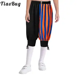 Pantalón pirata de rayas para niño estilo medieval cómodo