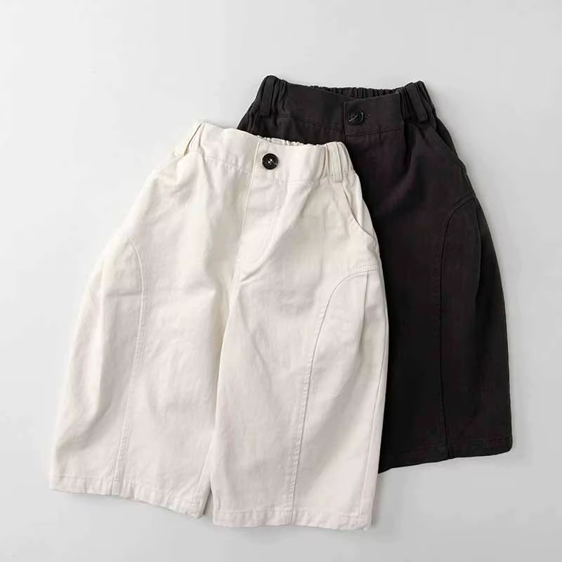Pantalones elásticos de algodón para niños – Ideales para primavera - imagen 2