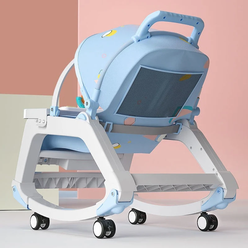 Mecedora multifunción para bebé recién nacido, cuna para bebé, cama reclinable, cochecito de bebé, silla reclinable con juguetes para 0-36 meses - imagen 5