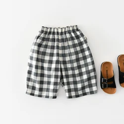 MILANCEL Pantalones anchos de verano para niños – Suaves y frescos