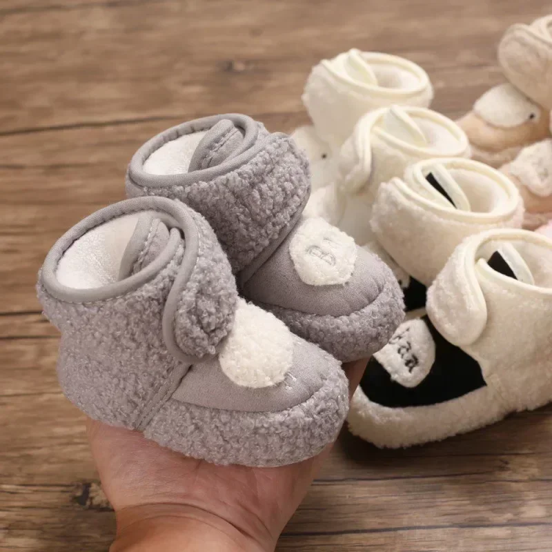 Botas de nieve antideslizantes para recién nacido