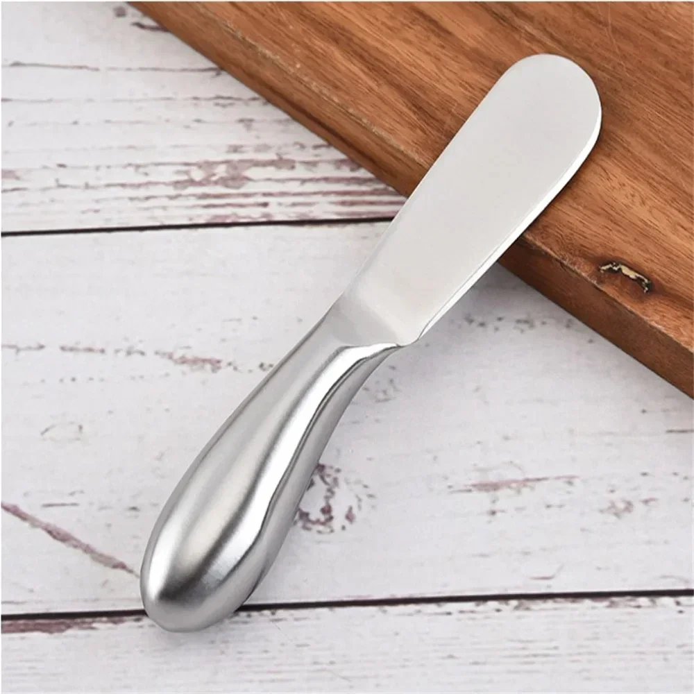 Cuchillo esparcidor de acero inoxidable para mantequilla y queso - imagen 2