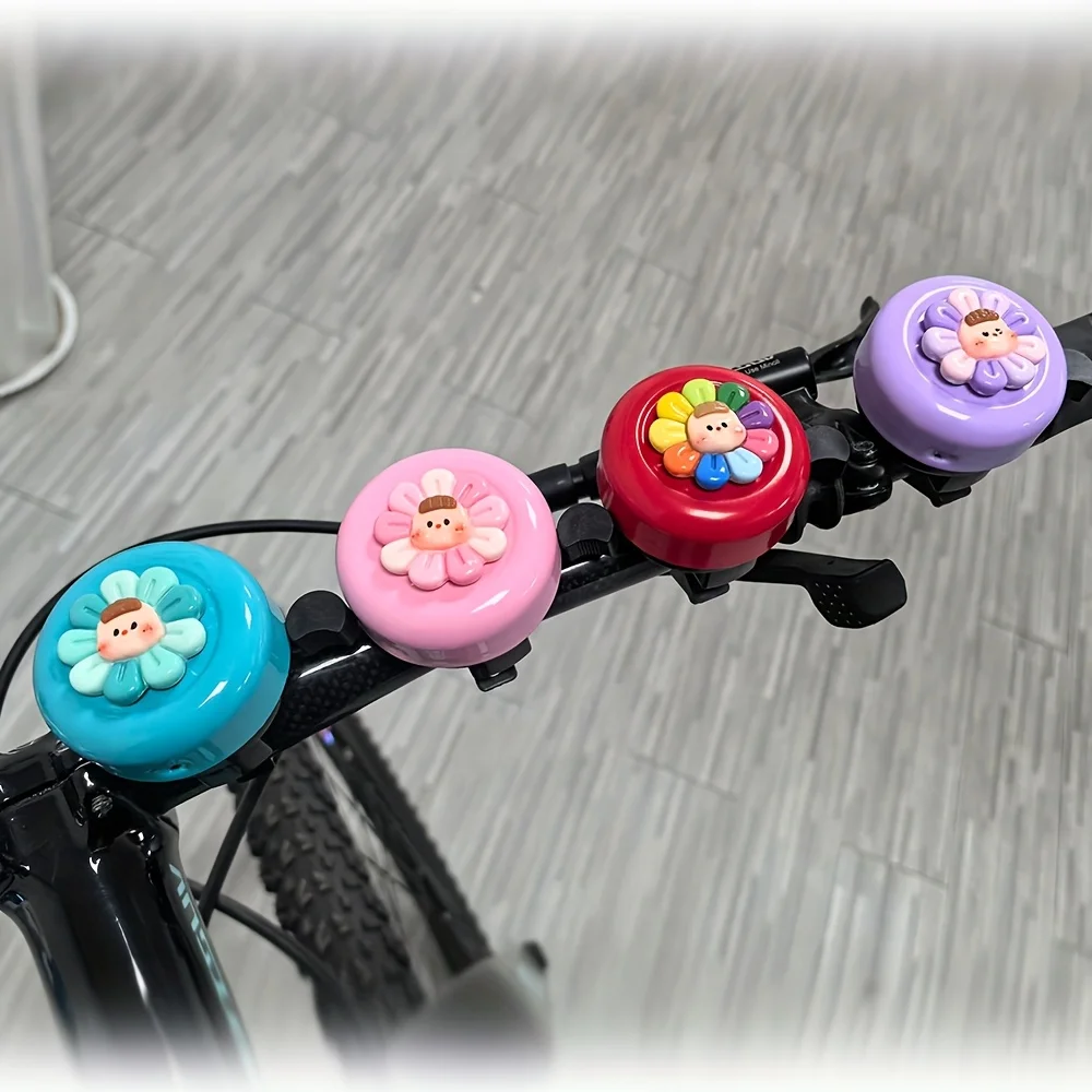 Campana de bicicleta para niños con sonido y diseño de dibujos