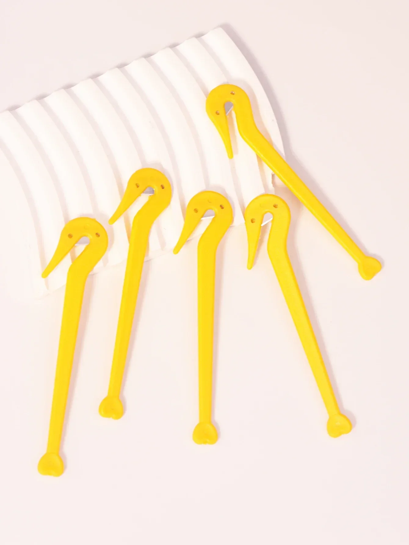 Diadema elástica removedora, indolora, 5 unids/set divisor de pelo elástico, fácil de desmontar - imagen 3