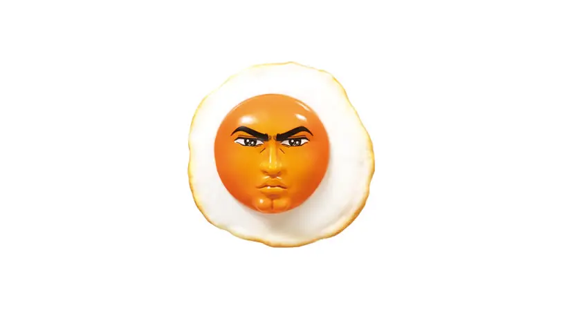 strong eye face
