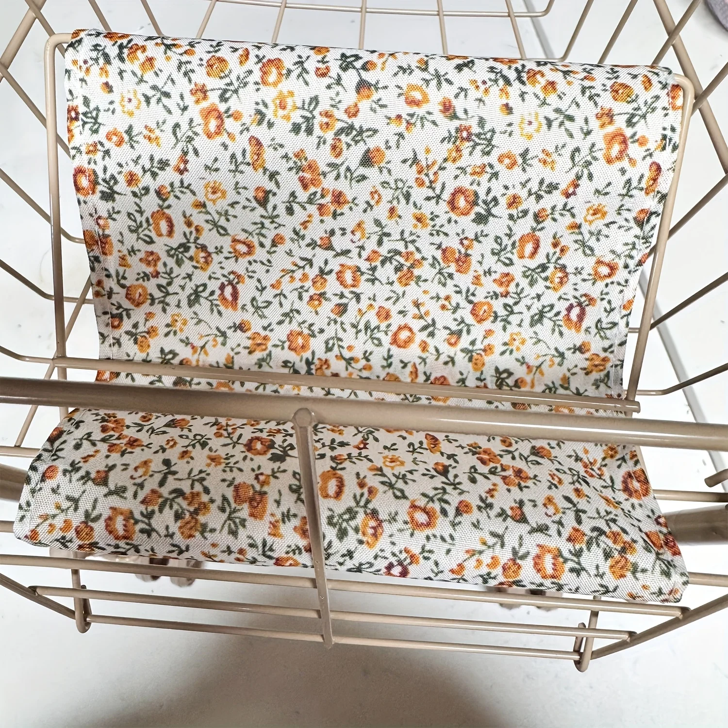 Carro de compras de juguete con bolsas de almacenamiento, casa de muñecas plegable, carrito de comestibles, juego de simulación, juguete de compras, regalo de Navidad para niñas - imagen 4