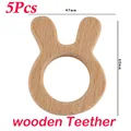 5pcs rabbit teether