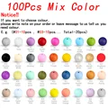 100Pcs mix color