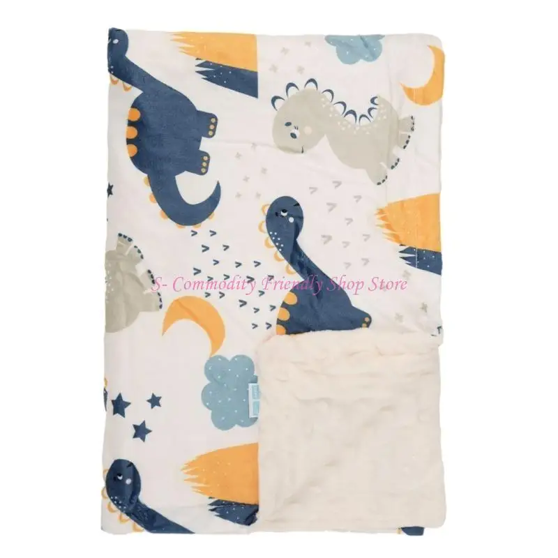 Manta cálida para bebé 85AE, manta interior punteada, manta duradera para bebé - imagen 3