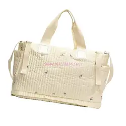 Bolso de maternidad amplio con bolsillos organizadores para bebé