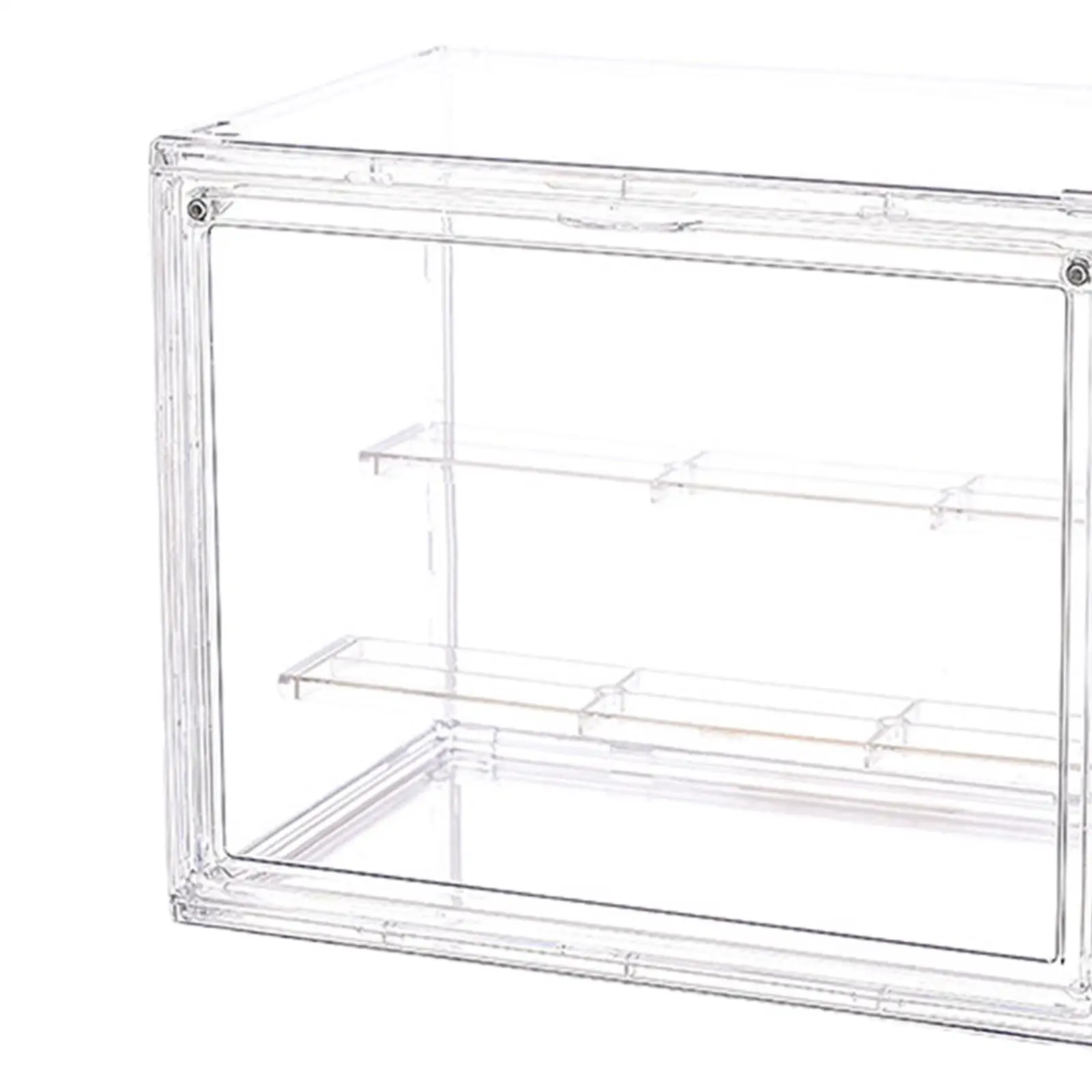 Figures Display Stand with Shelves Figurine Display Case Protection Box Transparent Display Case Collectibles Display Box