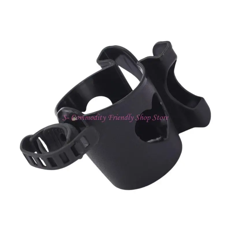 Práctico portavasos para cochecitos bebé 85AE con soporte para teléfono integrado para uso en exteriores - imagen 2