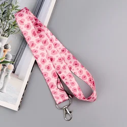 Porta credenciales infantil leopardo vintage con cordón para llaves