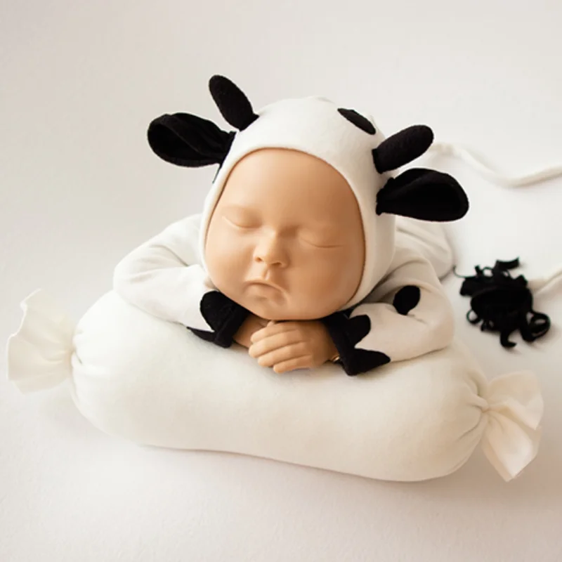 Almohada nido para recién nacido – Ideal para sesiones de fotos - imagen 4