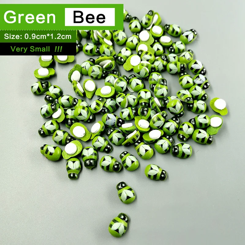 100pcs Green Bee