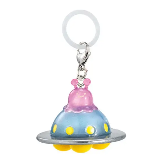 Alien riding a UFO