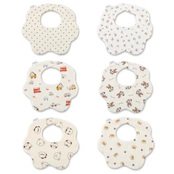 Babero antibabitas de algodón para bebé – Estampado infantil