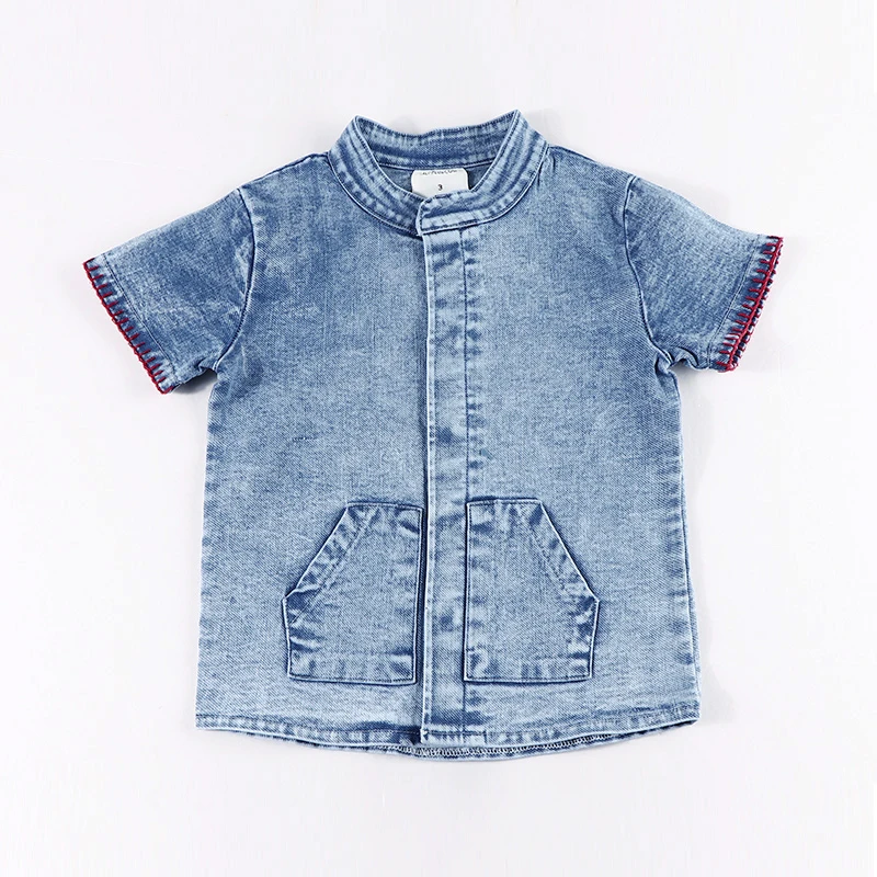 shirt red pocket