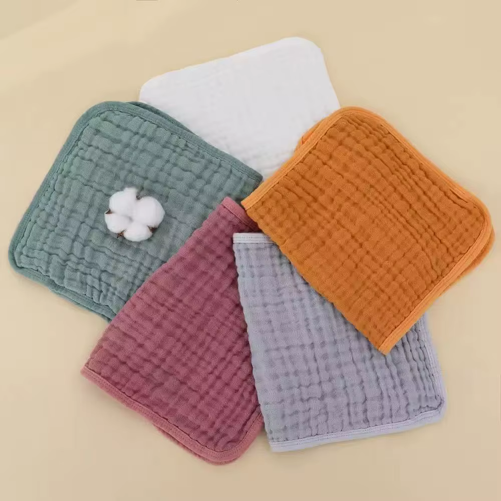 Baberos muselina suave absorbente para bebé recién nacido - imagen 4