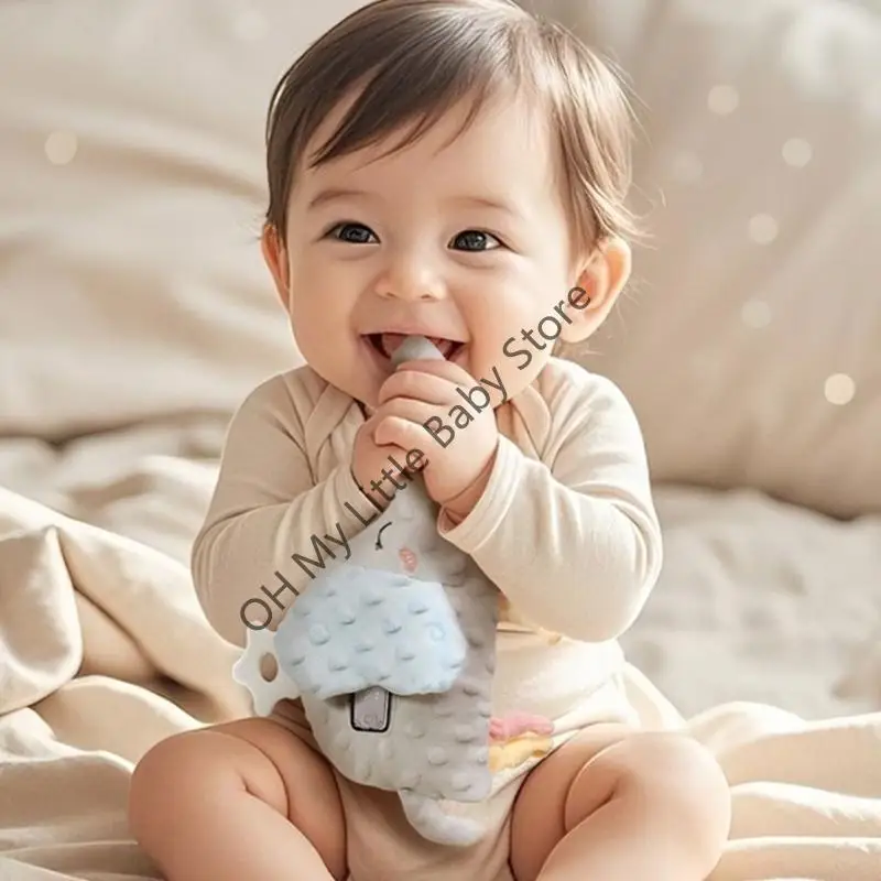 M76C recién nacidos reconfortantes muñeca juguete con tecnología vibración inteligente cobertura extraíble para bebé - imagen 5