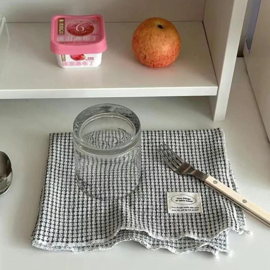 Mantel Individual de tela Pastoral francesa, tapete de mesa Simple y moderno lavable, almohadilla para placa de mesa de centro, tela de algodón Floral azul, decoración del hogar - imagen 2