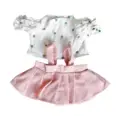 pink skirt