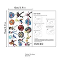 Tattoo sticker 6pcs