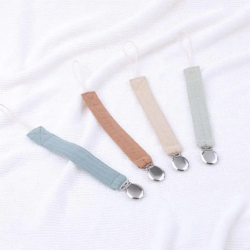 QX2D Baby pacifier Leash Colorida cadena chupete bebé recién nacidos - imagen 2