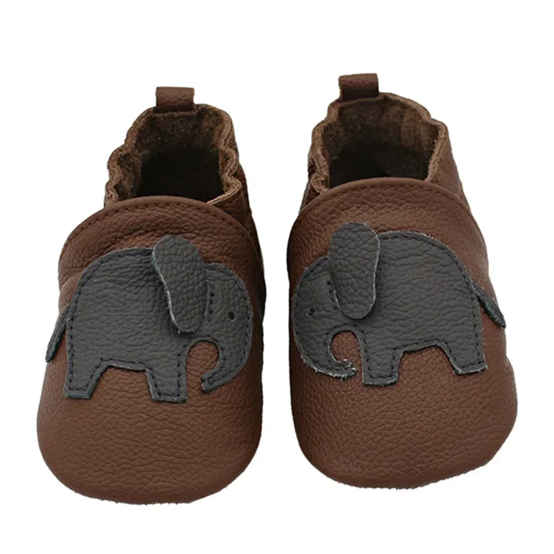 Botines de piel suave para los primeros pasos del bebé – Antideslizantes - imagen 3