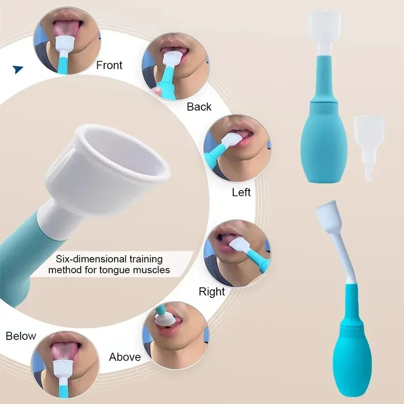Entrenador de lengua de silicona para terapia del habla - imagen 4