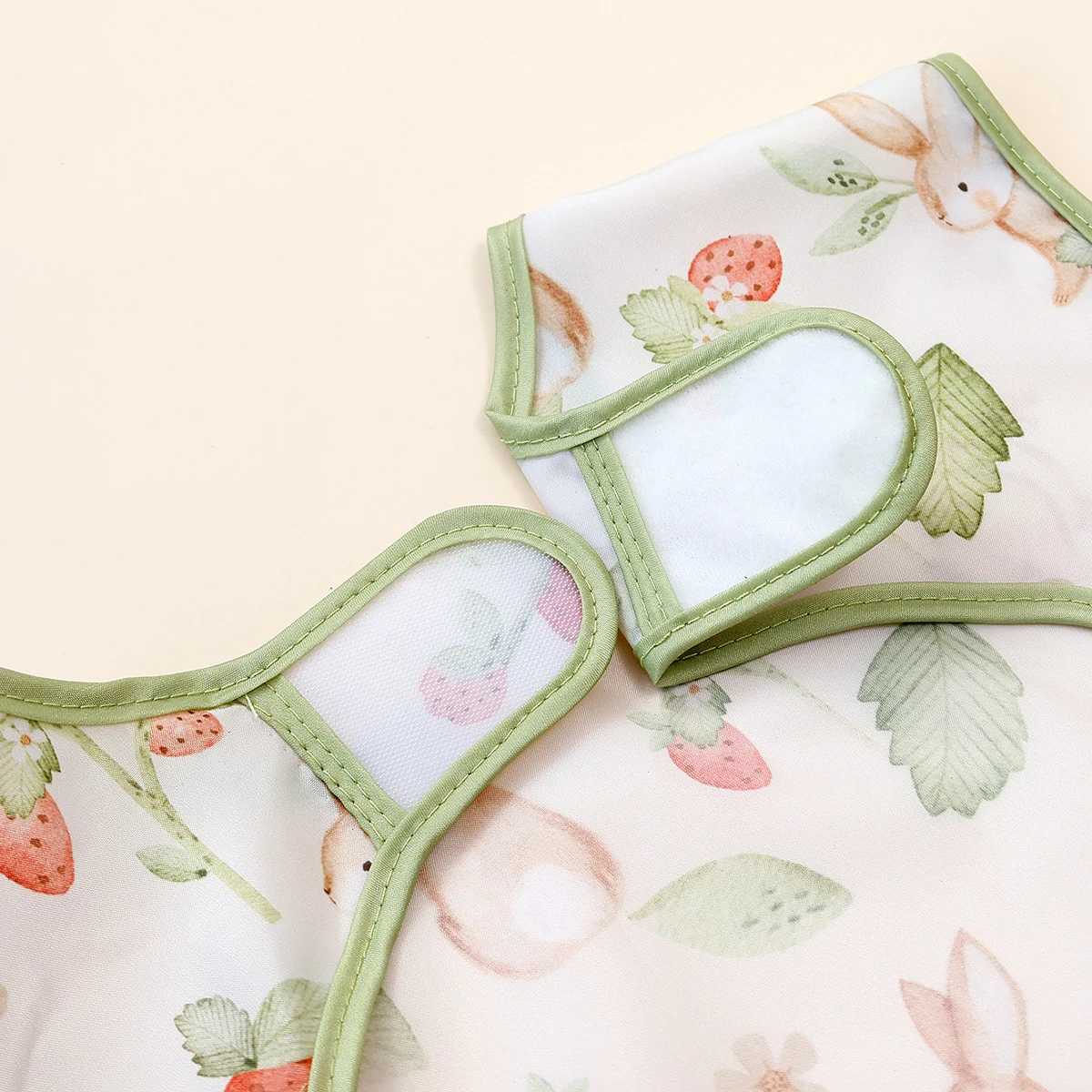 Babero impermeable suave con ilustraciones para bebé 0-3 años - imagen 3
