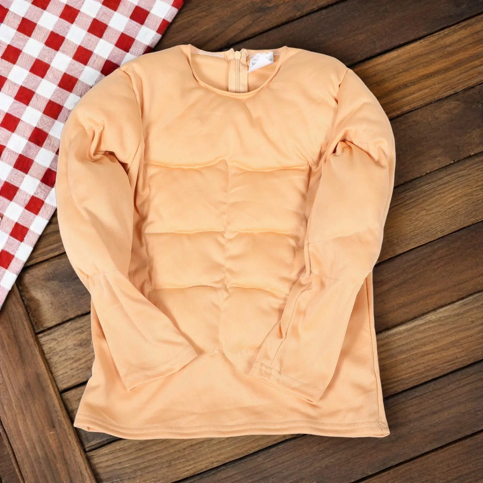 Disfraz para hombres y niños, traje de piel de superhéroe, poliéster falso para adultos, líneas ligeras y transpirables, hilarantes - imagen 2