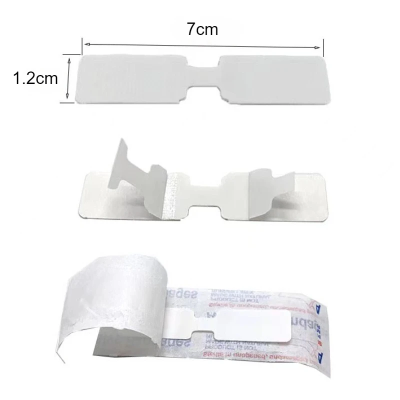 20 unids/set tirita sin sutura vendaje para heridas parche para primeros auxilios yesos viajes al aire libre vendajes adhesivos de emergencia - imagen 5
