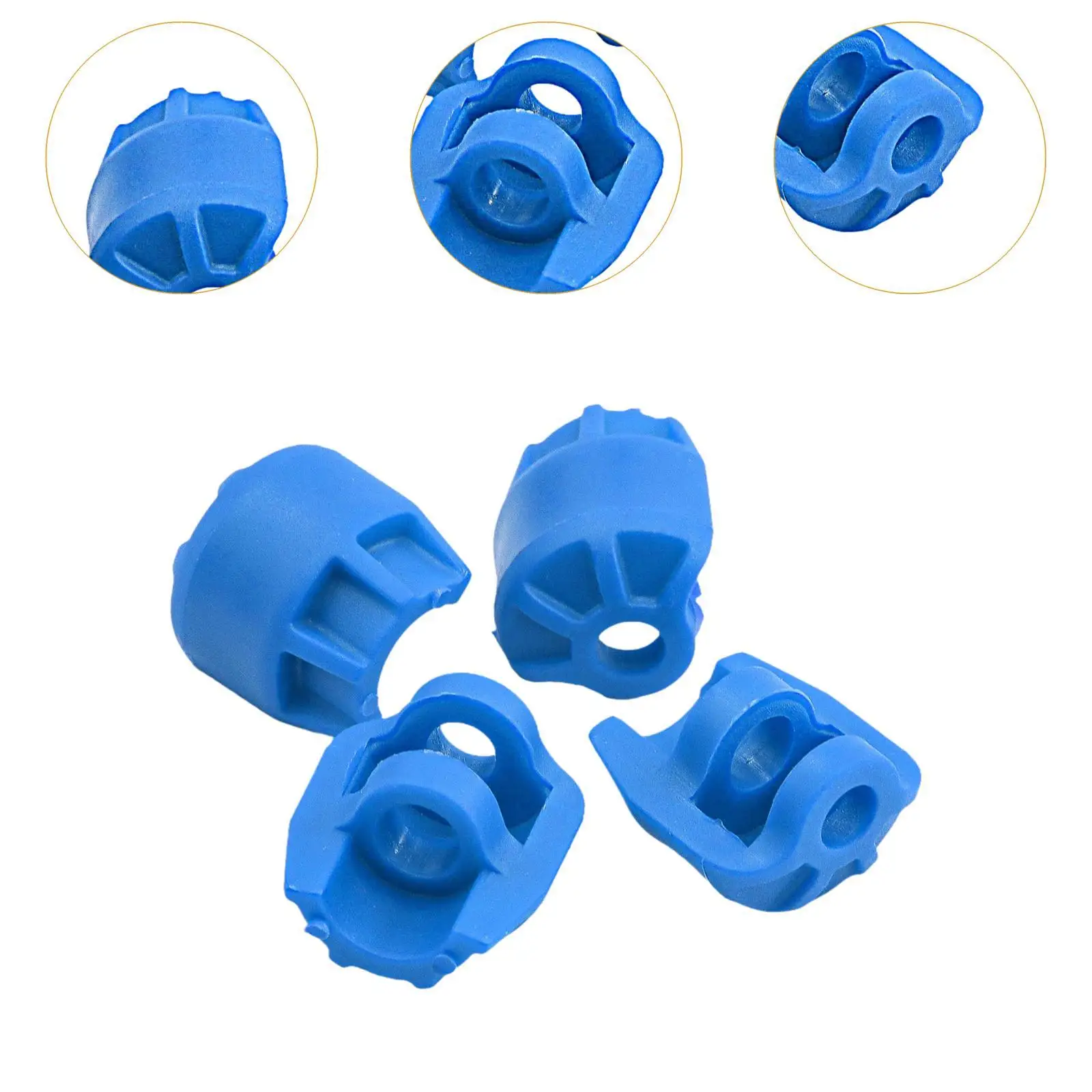 4x Shock Cap Protector Replacement Anti Collision Cap 1/7 Scale RC Car Model