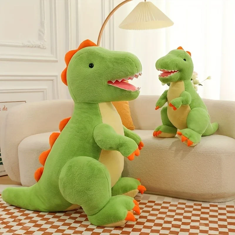 Peluches de animales de peluche para niños, dinosaurio suave, Tiranosaurio Rex, almohada para niños, niñas, niños, accesorios para fotos - imagen 2