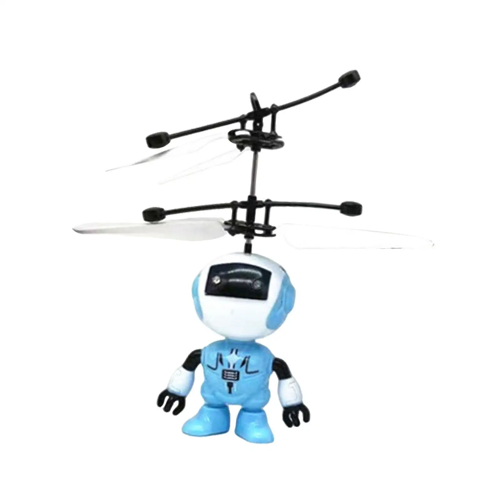 Mini dron robot volador recargable con sensor y luces para niños - imagen 5
