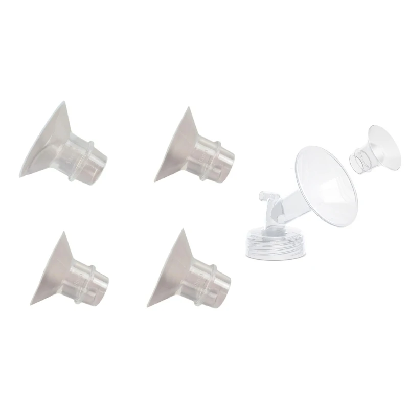 Accesorio brida ajustable Inserto brida universal Adaptador fácil usar para extracción eficiente leche con - imagen 3