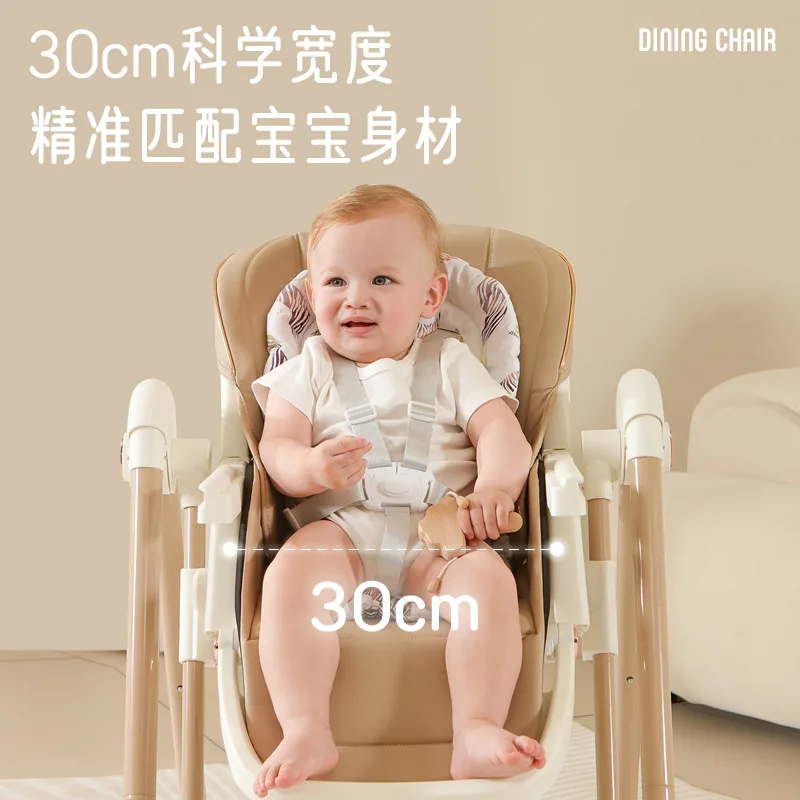Silla de comedor multifuncional para bebé, silla plegable para sentarse, mecedora de comedor dos en uno para niños de 0 a 6 años - imagen 4