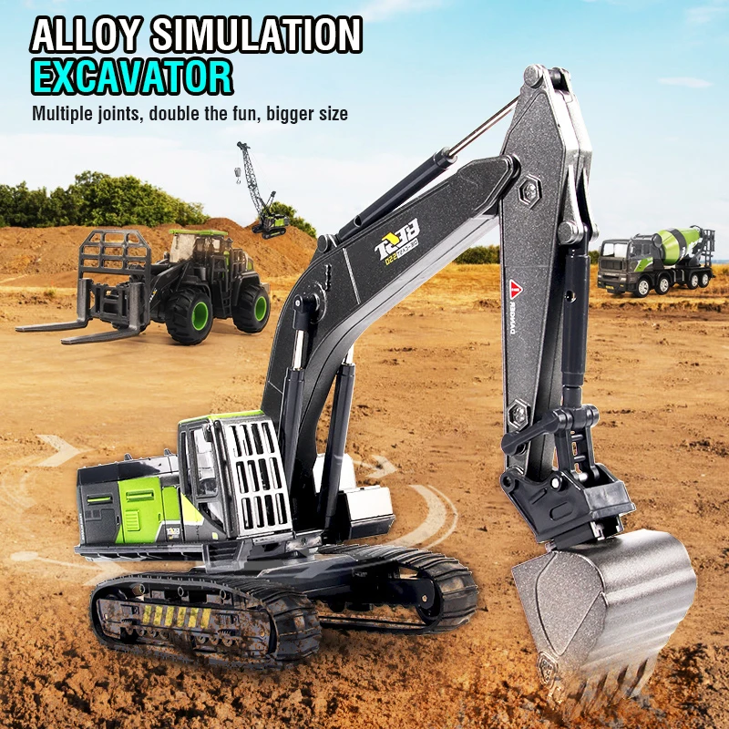 Bulldozer de juguete para niños – Camión de construcción infantil - imagen 5