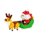 Santa Claus and Elk