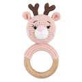 pink elk rattle