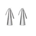 2PCS Silver