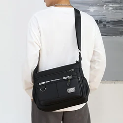 Bolso bandolera Oxford de gran capacidad para hombre